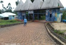 L'entrée de la chefferie traditionnelle bandoumkassa