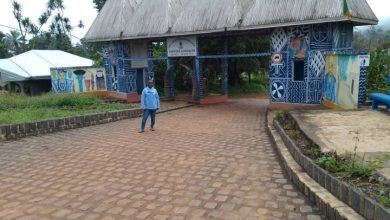 L'entrée de la chefferie traditionnelle bandoumkassa